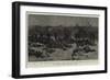 The War in the Soudan, the Night after the Attack on Baker's Zeriba, 22 March-Charles Edwin Fripp-Framed Giclee Print