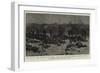 The War in the Soudan, the Night after the Attack on Baker's Zeriba, 22 March-Charles Edwin Fripp-Framed Giclee Print