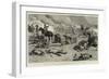 The War in the Soudan, the Repulse of the Attack on Baker's Zeriba, 22 March-Charles Edwin Fripp-Framed Giclee Print