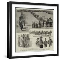 The War in the Soudan, with the Australian Contingent at Sydney-null-Framed Giclee Print