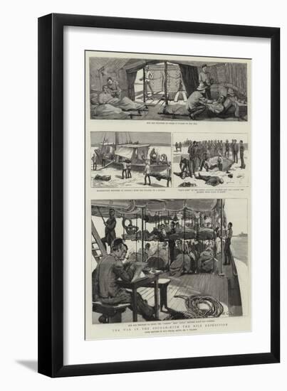 The War in the Soudan, with the Nile Expedition-Frederic Villiers-Framed Giclee Print