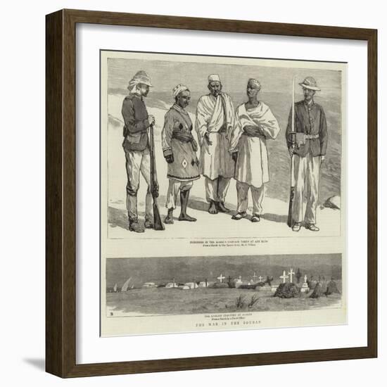 The War in the Soudan-Frederic Villiers-Framed Giclee Print