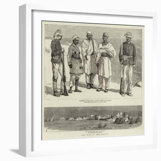 The War in the Soudan-Frederic Villiers-Framed Giclee Print