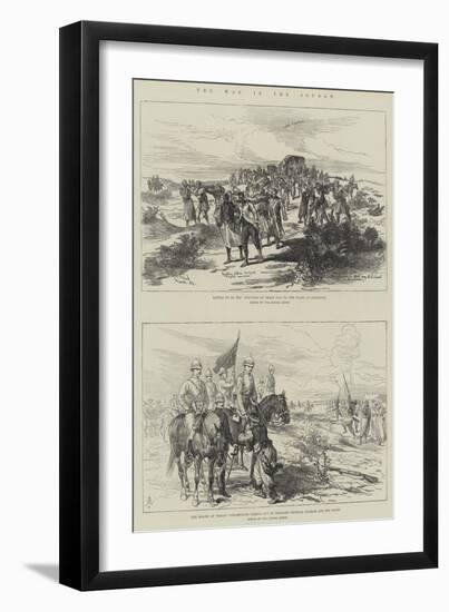 The War in the Soudan-Melton Prior-Framed Giclee Print