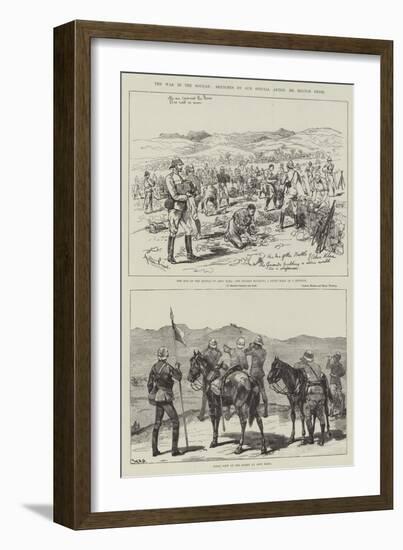 The War in the Soudan-Melton Prior-Framed Giclee Print