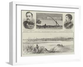 The War in the Soudan-null-Framed Giclee Print