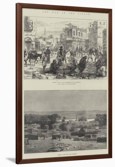 The War in the Soudan-null-Framed Giclee Print