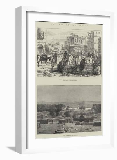 The War in the Soudan-null-Framed Giclee Print