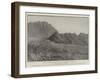 The War in Waziristan, Camp Wano Attacked by Mahsud Waziris, 3 November 1894-null-Framed Giclee Print