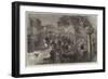 The War, Inside Paris, Artillery and Ambulance Waiting Orders to Start-null-Framed Giclee Print