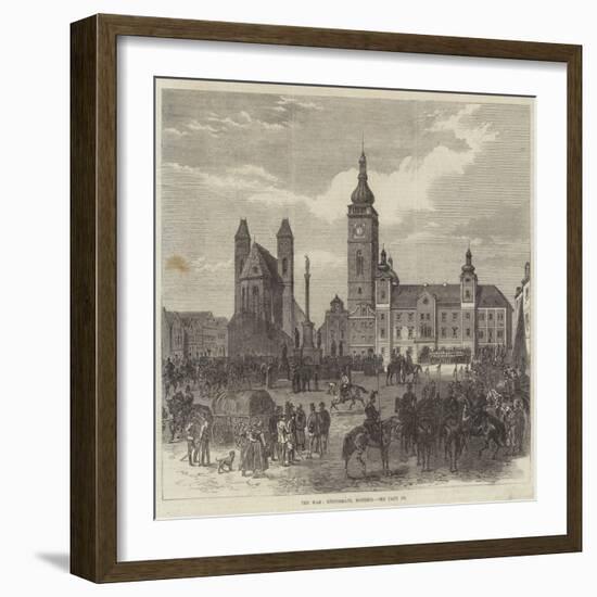 The War, Koniggratz, Bohemia-null-Framed Giclee Print