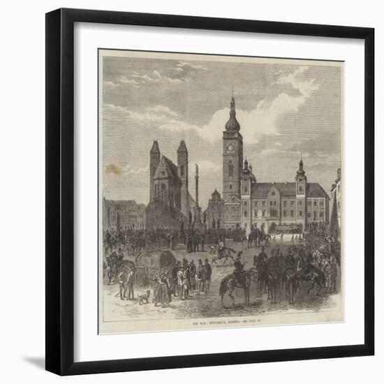 The War, Koniggratz, Bohemia-null-Framed Giclee Print