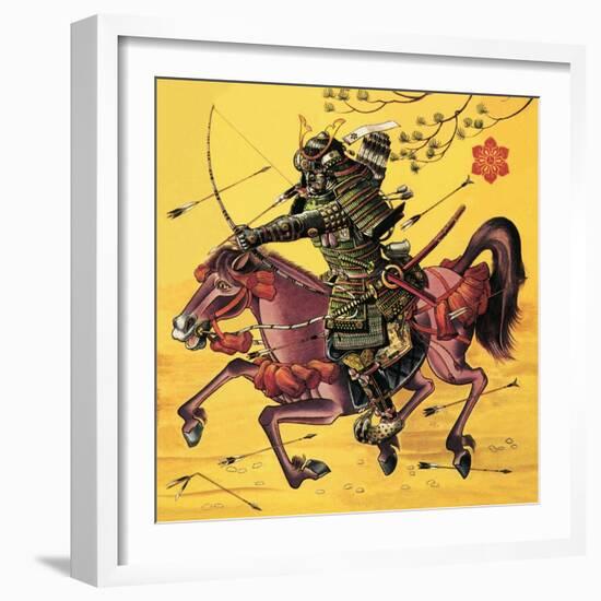 The War Lords of Japan-Escott-Framed Giclee Print