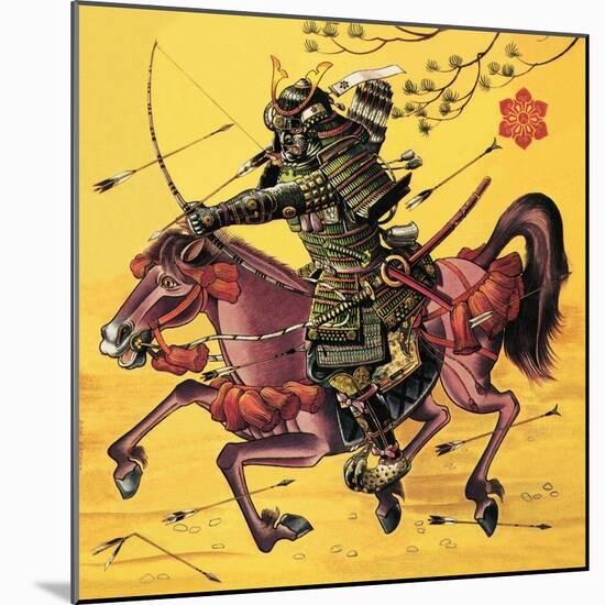 The War Lords of Japan-Escott-Mounted Giclee Print