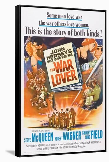 The War Lover, Top Right: Shirley Anne Field, Robert Wagner, 1962-null-Framed Stretched Canvas