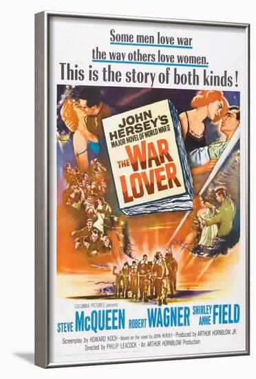 The War Lover, Top Right: Shirley Anne Field, Robert Wagner, 1962-null-Framed Art Print