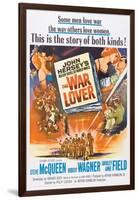 The War Lover, Top Right: Shirley Anne Field, Robert Wagner, 1962-null-Framed Art Print