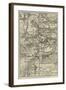 The War, Maps Showing the Situation of Towns and Fortresses on the Danube-null-Framed Giclee Print