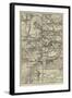 The War, Maps Showing the Situation of Towns and Fortresses on the Danube-null-Framed Giclee Print