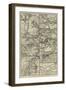 The War, Maps Showing the Situation of Towns and Fortresses on the Danube-null-Framed Giclee Print