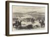 The War, Meeting of the King and the Crown Prince of Prussia after the Battle of Sadowa-null-Framed Giclee Print