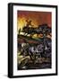 The War of the Gods-Ron Embleton-Framed Giclee Print