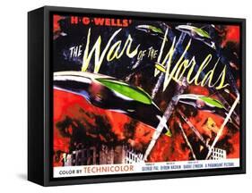 The War of the Worlds, 1953-null-Framed Stretched Canvas