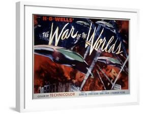 The War of the Worlds, 1953-null-Framed Art Print