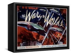 The War of the Worlds, 1953-null-Framed Stretched Canvas