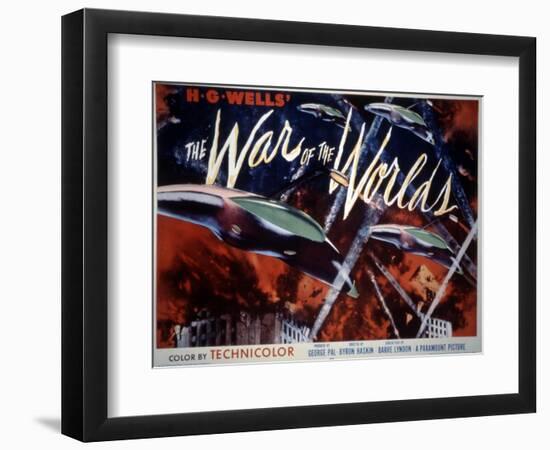 The War of the Worlds, 1953-null-Framed Art Print