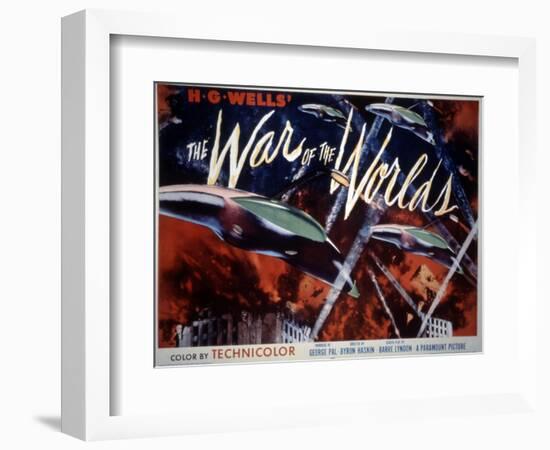 The War of the Worlds, 1953-null-Framed Art Print