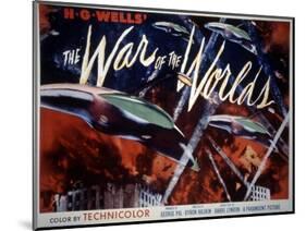 The War of the Worlds, 1953-null-Mounted Art Print