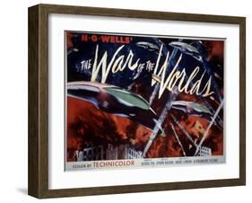 The War of the Worlds, 1953-null-Framed Art Print