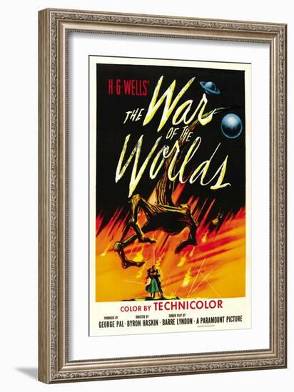 The War of the Worlds, 1953-null-Framed Art Print