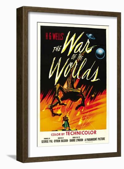 The War of the Worlds, 1953-null-Framed Art Print