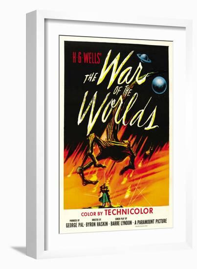 The War of the Worlds, 1953-null-Framed Art Print