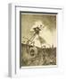 The War of the Worlds, a Martian Fighting-Machine in Action-Henrique Alvim Corr?a-Framed Photographic Print