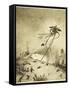 The War of the Worlds, a Martian Fighting-Machine is Destroyed by a Hit from a Shell-Henrique Alvim Corr?a-Framed Stretched Canvas