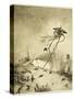 The War of the Worlds, a Martian Fighting-Machine is Destroyed by a Hit from a Shell-Henrique Alvim Corr?a-Stretched Canvas