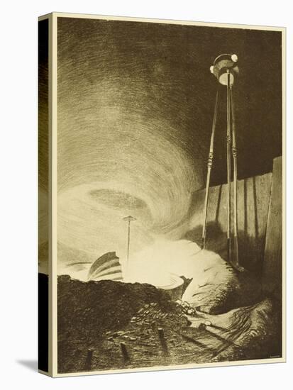 The War of the Worlds a Martian Fighting-Machine-Henrique Alvim Corr?a-Stretched Canvas