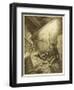 The War of the Worlds, a Martian Handling-Machine, Finds a Victim-Henrique Alvim Corr?a-Framed Art Print