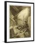 The War of the Worlds, a Martian Handling-Machine, Finds a Victim-Henrique Alvim Corr?a-Framed Art Print