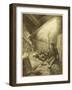 The War of the Worlds, a Martian Handling-Machine, Finds a Victim-Henrique Alvim Corr?a-Framed Art Print