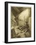 The War of the Worlds, a Martian Handling-Machine, Finds a Victim-Henrique Alvim Corr?a-Framed Art Print