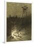 The War of the Worlds, a Martian Machine Contemplates the Drunken Crowd-Henrique Alvim Corr?a-Framed Photographic Print