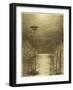 The War of the Worlds, a Martian Machine Over the Flooding Thames-Henrique Alvim Corr?a-Framed Photographic Print