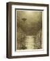 The War of the Worlds, a Martian Machine Over the Flooding Thames-Henrique Alvim Corr?a-Framed Photographic Print