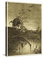 The War of the Worlds a Wrecked Martian Handling- Machine-Henrique Alvim Corr?a-Stretched Canvas
