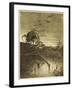 The War of the Worlds a Wrecked Martian Handling- Machine-Henrique Alvim Corr?a-Framed Art Print