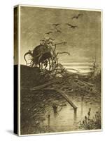 The War of the Worlds a Wrecked Martian Handling- Machine-Henrique Alvim Corr?a-Stretched Canvas